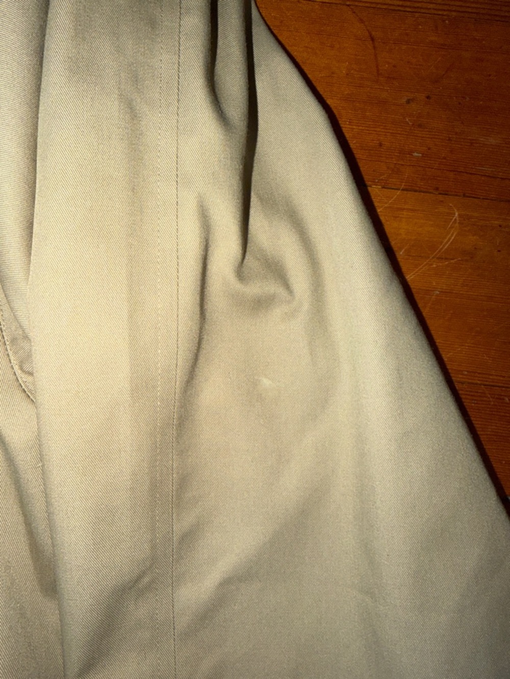 Vintage Burberry Women's Lightweight Markfield Trench Coat - Taupe - size 8 - Picture 3 of 6